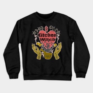 Kitchen Witchcraft Love Spell Apothecary Crewneck Sweatshirt